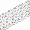 Baking Painted Pearlized Glass Pearl Bead Strands HY-N002-4mm-A12-3