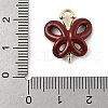 Alloy Pendants with Enamel PALLOY-V005-02C-3