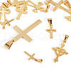 Kissitty 304 Stainless Steel Pendants STAS-KS0001-08G-14