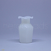Imitation Jade High Borosilicate Glass Vase Miniature Ornaments BOTT-PW0001-149A-1