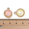 UV Plating Alloy Pendants FIND-M018-29G-3