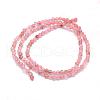 Natural Strawberry Quartz Beads Strands G-E411-09A-3mm-2