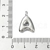 Anti-Tarnish 304 Stainless Steel Pendants STAS-U033-02P-A-3