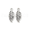 Tibetan Style Alloy Pendants TIBE-S324-03AS-1
