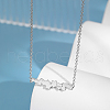 S925 Sterling Silver Star Pendant Necklaces for Women JL9185-3-4