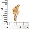 304 Stainless Steel Micro Pave Cubic Zirconia Pendants STAS-D305-02G-A-3