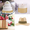 Plastic Sparkling Flower Shape Mesh Wrap Roll DIY-CJC0001-08B-5