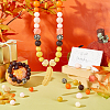 AHADERMAKER 14 Style Food Grade Eco-Friendly Silicone Focal Beads SIL-GA0001-09-5