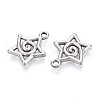 304 Stainless Steel Pendants STAS-T065-01P-2