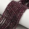 Natural Garnet Beads Strands G-RM250101-C31-5