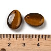 Natural Tiger Eye Teardrop Charms G-M410-01-09-3