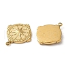 304 Stainless Steel Pendants STAS-Q252-11G-2