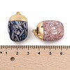 Transparent Epoxy Resin Pendants BSHE-R100-02A-3