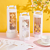 10Pcs Paper Gift Storage Boxes with Visible Window CON-WH0088-98B-5