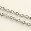 Tarnish Resistant 304 Stainless Steel Cable Chains CHS-Q001-17-100m-1