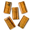 Natural Tiger Eye Pendants G-G123-03D-1