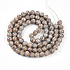 Baking Painted Glass Beads Strands DGLA-N008-10mm-08-3