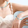  2 Strands Natural Howlite Beads Strands G-NB0003-15-3
