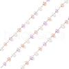Handmade Glass Beaded Chains CHS-P016-46G-06-1