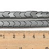 Electroplated Synthetic Non-magnetic Hematite Beads Strands G-C136-J01-01-4