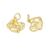Brass Charms KK-S527-15G-2