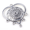 Tibetan Style Alloy Chandelier Components TIBE-Q054-08AS-NR-2