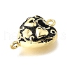 Brass Pendants KK-V007-012G-02-2