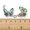 Brass Micro Pave Clear Cubic Zirconia Pendants KK-L211-020P-03-3