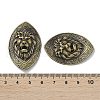 Tibetan Style Brass Pendants KK-M284-19AB-3