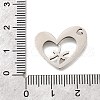 201 Stainless Steel Pendants STAS-A116-01P-12-3