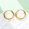 Ion Plating(IP) 304 Stainless Steel Huggie Hoop Earrings EJEW-F111B-19mm-G-4
