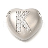 Rack Plating Brass Micro Pave Cubic Zirconia Pendants KK-I722-04P-K-1