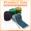 WADORN 4 Yards 4 Colors Frayed Velvet Ribbon SRIB-WR0001-08B-2