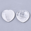 Mother's Day Gifts Natural Quartz Crystal Thumb Worry Stone G-N0325-01W-2