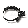 Alloy Open Back Bezel Pendants PALLOY-I223-03EB-2