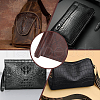 Snakeskin Pattern PU Leather Fabric DIY-WH0308-352A-4