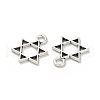 Tibetan Style Alloy Pendants TIBE-S324-24AS-2