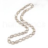 Faceted Hexagon Glass Beads Strands EGLA-F089-02-2