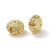 Rack Plating Brass Micro Pave Clear Cubic Zirconia Beads KK-K341-40G-2