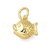 Brass Charms ZIRC-I070-086G-1