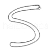Tarnish Resistant Herringbone Chain Necklace for Men NJEW-F027-16-2mm-3