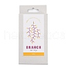 MIYUKI Seed Beads Branch Earrings Making Kits DIY-H165-03B-2