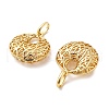 Brass Pendants KK-A249-16G-2