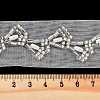Polyester Leaf Lace Trims OCOR-A007-26-3