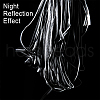 Reflective Cotton Ribbons SRIB-WH0011-283-5