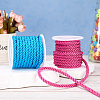  2 Rolls 2 Colors Polyester Milan Cord OCOR-TA0001-82-5