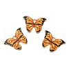 Light Gold Tone Alloy Enamel Pendants ENAM-M059-05KCG-01-3
