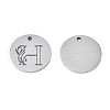 304 Stainless Steel Charms STAS-T059-26P-H-3