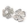 304 Stainless Steel with Plastic Imitation Pearl Stud Earrings for Women EJEW-Z057-11P-2