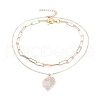 Pendant & Chain Necklaces Sets X-NJEW-JN02759-1
